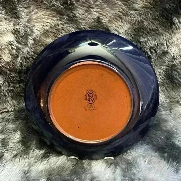 Royal Stanley Ware  C & Co Jacobean
Floral Blue and Purple Bowl - Picture 3 of 12